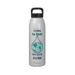 Saving the Planet Water Bottle