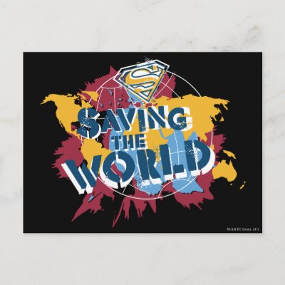 Saving the world with paint postcards