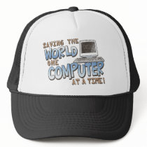 Saving theWorld Trucker Hats