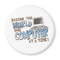 Saving theWorld Magnet