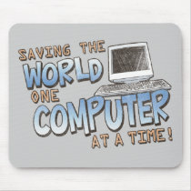 Saving theWorld Mousepad