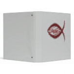Savior Fish - Deep Red binders