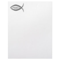 Savior Fish - Grey letterhead