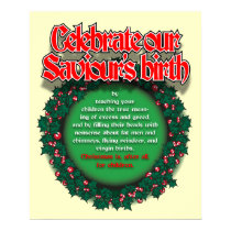 Saviour's birth poster posters