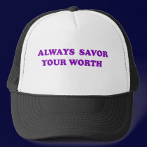 Savor Your Worth hats