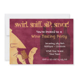 Savoring Wine Party Invitation