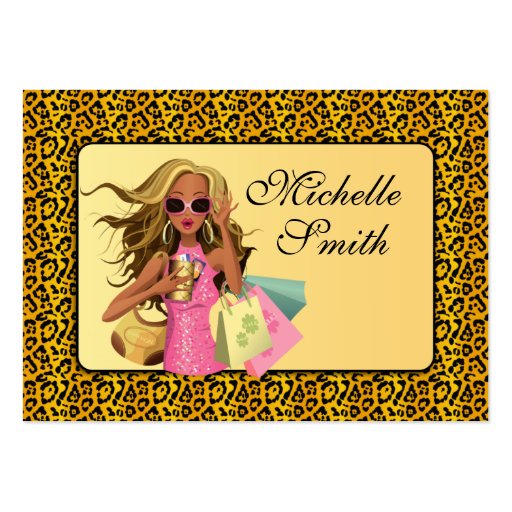 Savvy Shopper 2 Chubby Business Card