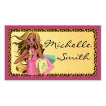 Savvy Shopper Personal Shopper Business Card