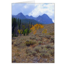 Sawtooth Mountains Greeting Card