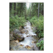 Sawtooth Mountains, Idaho - Greeting Card