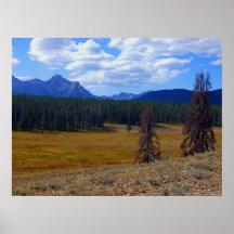 Sawtooth Mountains Print