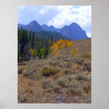 Sawtooth Mountains Print