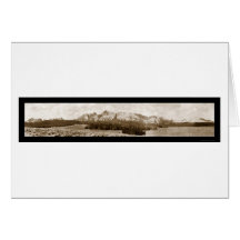 Sawtooth Mountains Stanley ID Photo 1936 Greeting Card