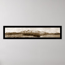 Sawtooth Mountains Stanley ID Photo 1936 Posters