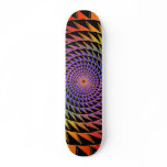 Sawtooth Spiral: Custom Skateboard