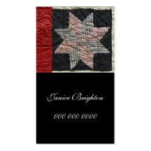 Sawtooth Star Business Cards
