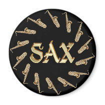 SAX REFRIGERATOR MAGNET