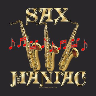Sax Maniac shirt