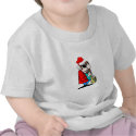Sax player Christmas t-shirts