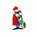 Sax player Christmas t-shirts