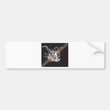 Sax Saxophone Marching Band Instrument Bumper Sticker