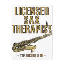 Sax Therapist postcards by MarchingBand Sax Therapist postcards