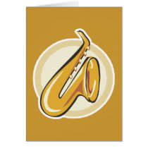 saxaphone cards by geekme saxaphone cards