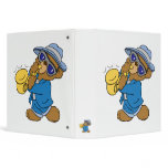 Saxaphone Jazz Blues Bear Vinyl Binders