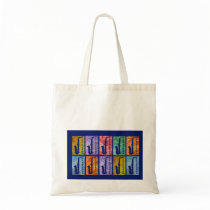 Saxaphone Windows Canvas Bag