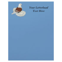 Saxon Shield Red White Bar Letterhead