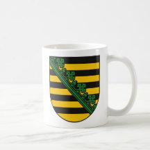 Saxony (Sachsen) Coat of Arms Mug