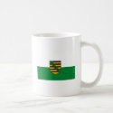 Saxony (Sachsen) Flag Mug by FlagTshirts Saxony (Sachsen) Flag Mug
