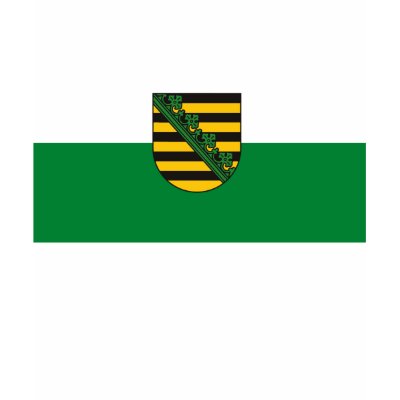 Saxony (Sachsen) Flag T-shirt by FlagTshirts