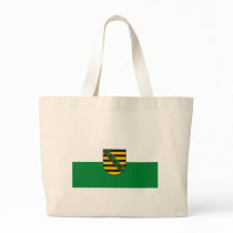 Saxony (Sachsen) Flag Tote Bag by FlagTshirts Saxony (Sachsen) Flag Tote Bag