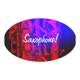 Saxophone 1 sticker