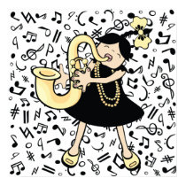 Saxophone Baby posters