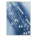 Saxophone Card card