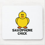 Saxophone Chick Mouse Mats