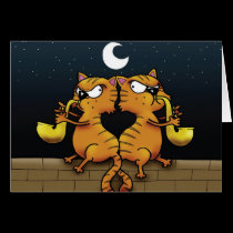 Saxophone Jazz Cats cards