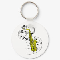 Saxophone keychains
