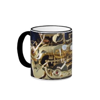 Saxophone mug