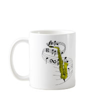 Saxophone Coffee Mug