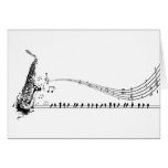 Saxophone Music cards