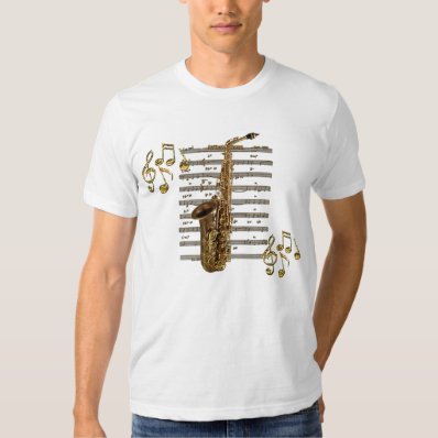 SAXOPHONE Musician Music Lover T-Shirt