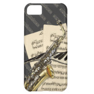 Saxophone & Piano Music iPhone 5C Cases