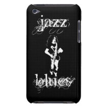 Saxophone Player Jazz Blues Music Case-Mate iPod iPod Touch  Case-Mate Case at Zazzle