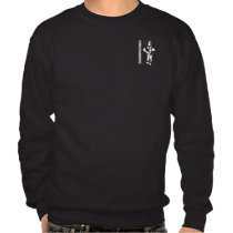Saxophone Player Musician on Dark Sweatshirt
