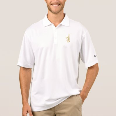 Saxophone Polo Shirts