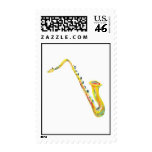 Saxophone Stamp