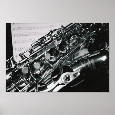 Saxophone posters